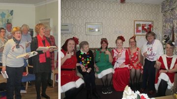 Festivities in full swing at Perth care home