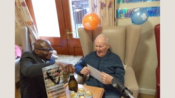 90th birthday celebrations for Chelmsford care home Resident