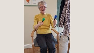 Musical moments for Glenrothes care home Residents