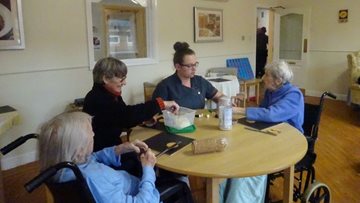 Stop the clock is a success at Goole care home