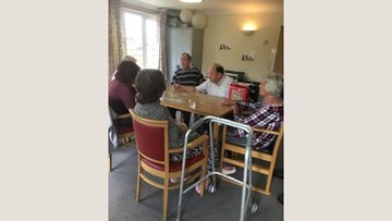 Activity fun at Oaklands care home