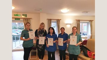 Long service celebrated at Polegate care home