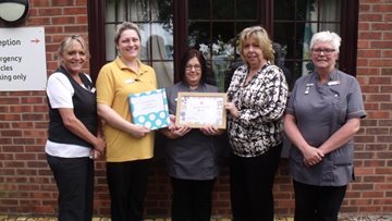 Green-fingered Residents receive award at Skellingthorpe care home