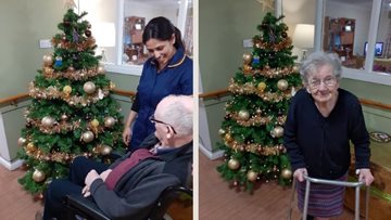 Bonnyrigg care home fills with Christmas cheer