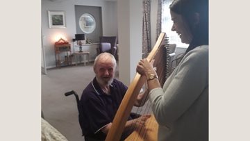 Musical therapy at Wakefield care home