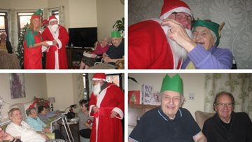 Christmas cheer for all to hear at Hinckley care home