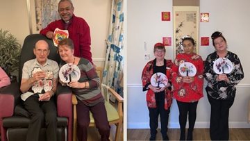 Chinese New Year at Stafford care home