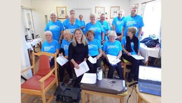 Eastbourne choir visit Coppice Court