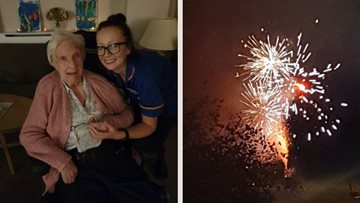 Firework fun at Harnham Croft