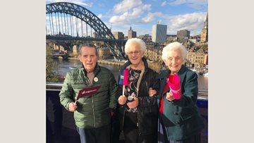 Hebburn care home Residents record breaking cream tea party