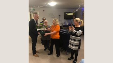 Birch Court Colleague bids farewell for retirement