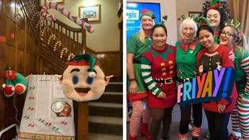 Poulton-le-Fylde care home supports Alzheimer’s Society on Elf Day 2019