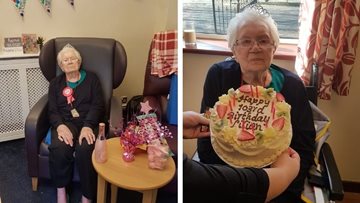 Former Olympic swimmer celebrates 103rd birthday at Coventry care home
