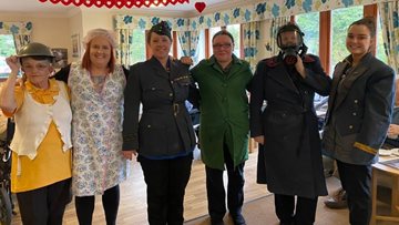 Perth care home hosts 1940’s afternoon tea